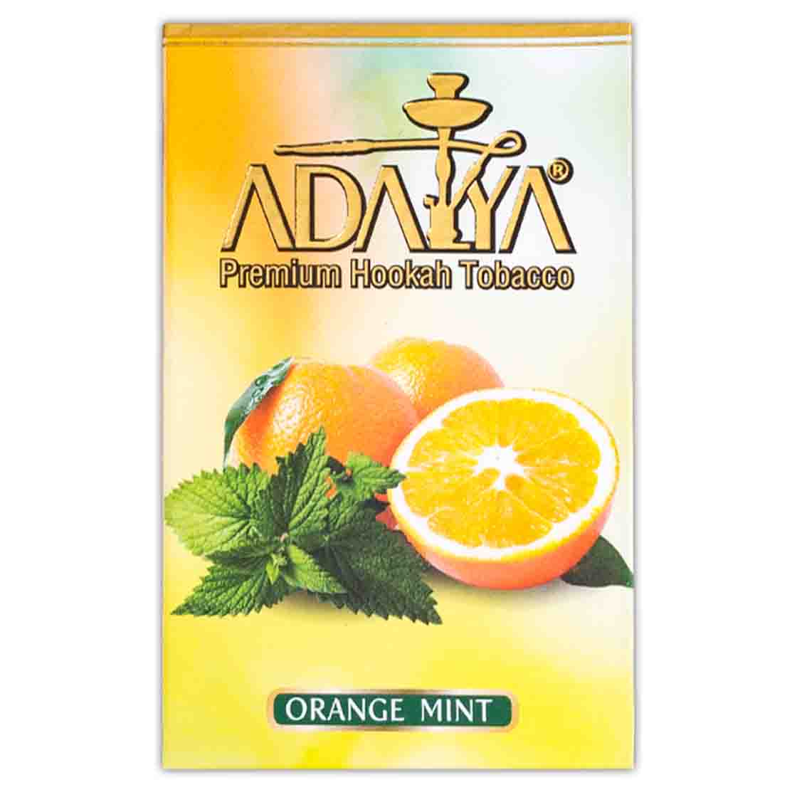 Табак для кальяна <b>Adalya</b> - Orange Mint (Апельсин и мята) 50гр фотография 1.