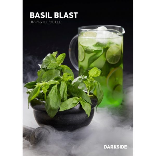 Табак для кальяна Darkside Core - Basil Blast (Базилик)  100гр фото