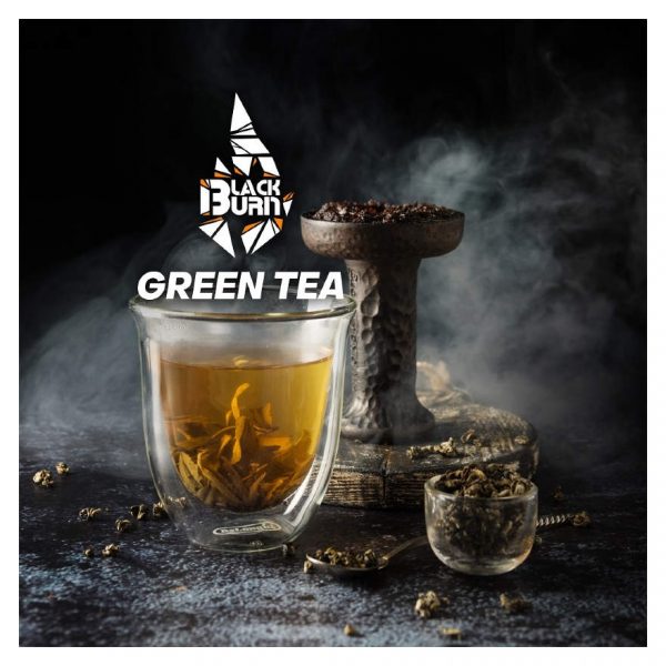 Табак для кальяна Black Burn - Green Tea (Зеленый чай) 100гр фотография 2