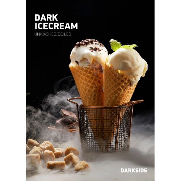 Табак для кальяна Darkside Core - Dark Ice Cream (Шоколадное Мороженое) 250гр фото