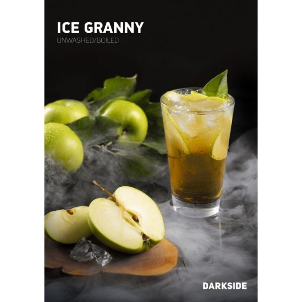 Табак для кальяна Darkside Core - Ice granny (Ледяное Яблоко) 250гр фото