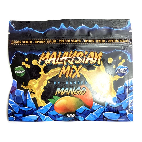 Кальянная смесь Malaysian mix Hard - Mango (Манго) 50гр фото
