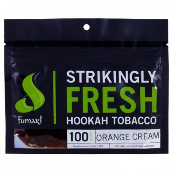 Табак для кальяна Fumari - Orange cream (Апельсиновое мороженное) 100гр фото