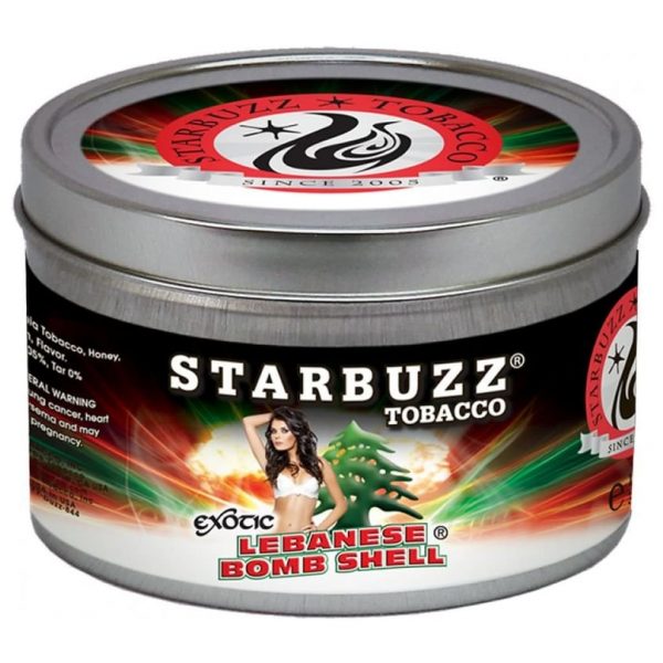 Табак для кальяна Starbuzz - Lebanese Bomb Shell (Ливанская бомба) 100гр фото