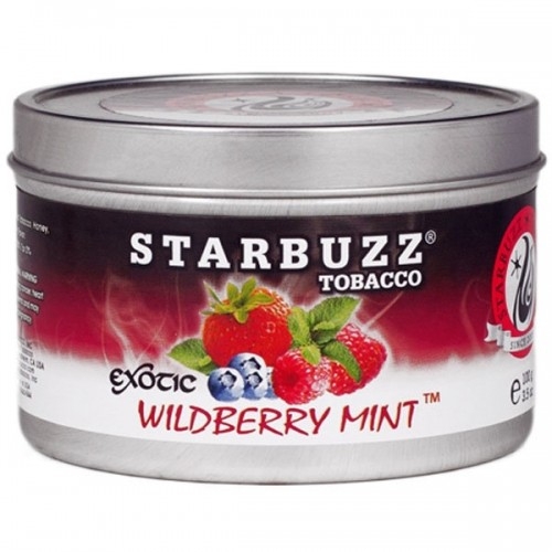 Табак для кальяна Starbuzz - Wildberry Mint (Дикие ягоды с мятой)  250гр фото
