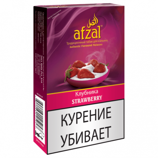 Табак для кальяна Afzal - Strawberry (Клубника) 50гр фото