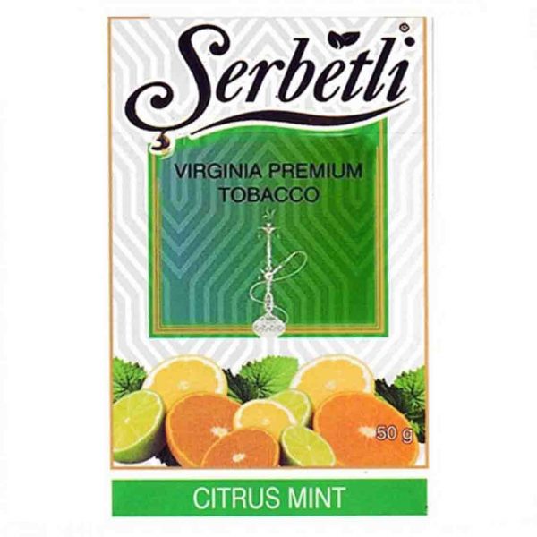 Табак для кальяна Serbetli - Citrus with Mint  (Цитрус и мята) 50гр фото