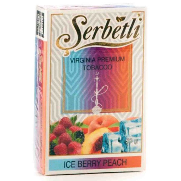 Табак для кальяна Serbetli - Ice berry peach  (Ледяные ягоды с персиком) 50гр фото