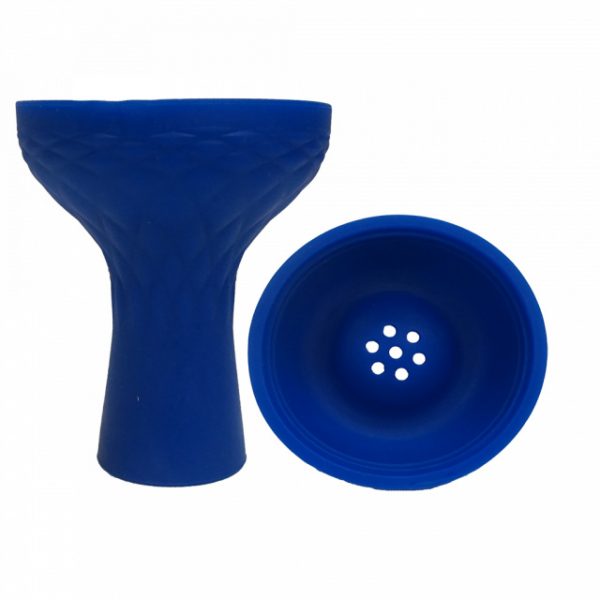 Чашка для кальяна силиконовая - (BS-4) blue фото