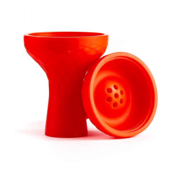 Чашка для кальяна силиконовая - (BS-4) red фото