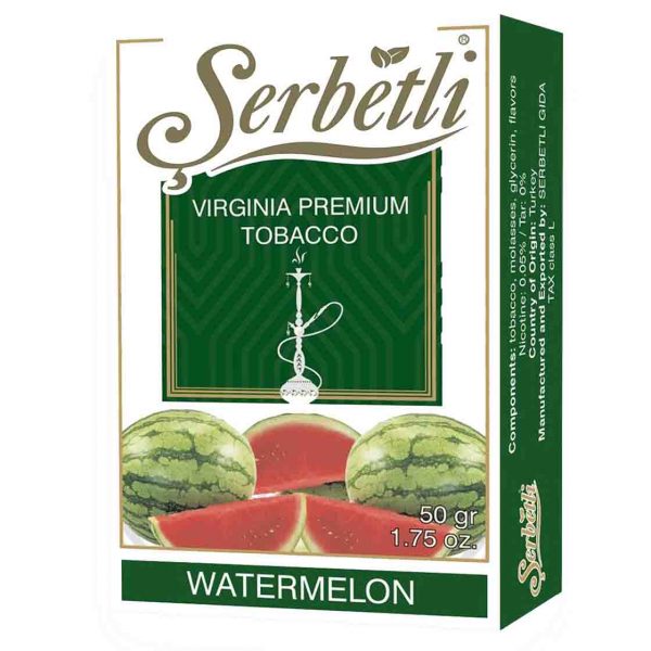 Табак для кальяна Serbetli - Watermelon (Арбуз) 50гр фото