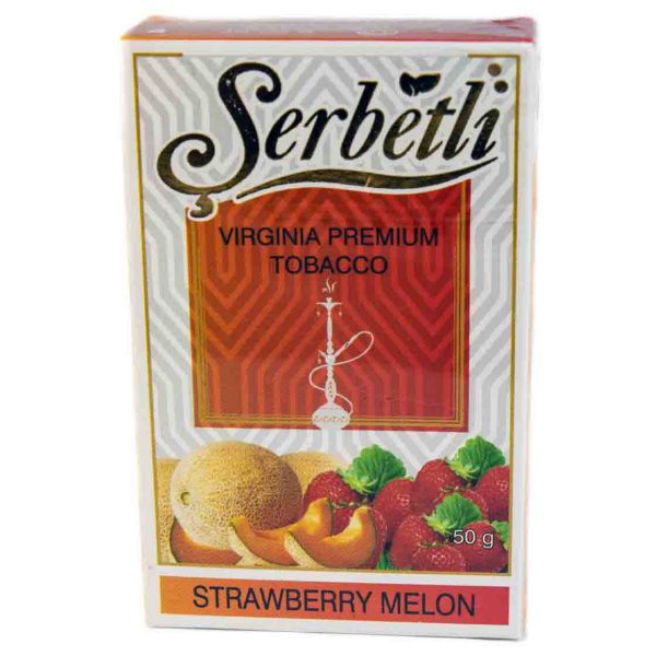 Табак для кальяна Serbetli - Strawberry and Melon (Клубника и дыня) 50гр фото