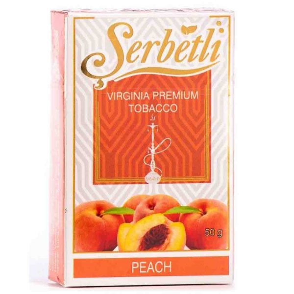 Табак для кальяна Serbetli - Peach (Персик) 50гр фото