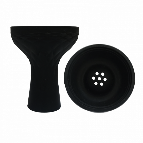 Чашка для кальяна силиконовая - (BS-4) black фото
