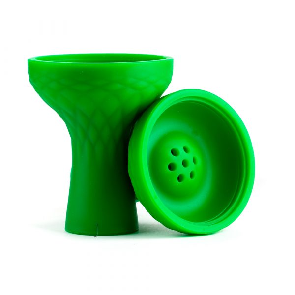Чашка для кальяна силиконовая - (BS-4) green фото