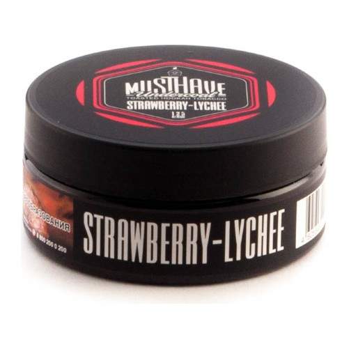 Табак для кальяна Must Have - Strawberry lychee (Клубника с личи) 125гр фото