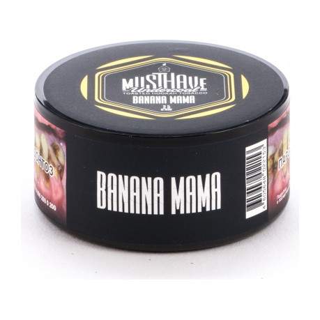 Табак для кальяна Must Have - Banana mama (Банана Мама) 25гр фото