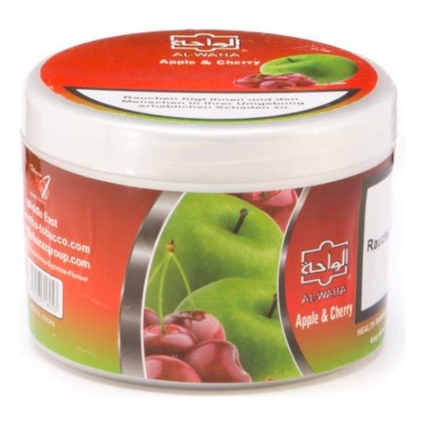 Табак для кальяна Al Waha — Apple & Cherry (Яблоко и Вишня) 250гр фото