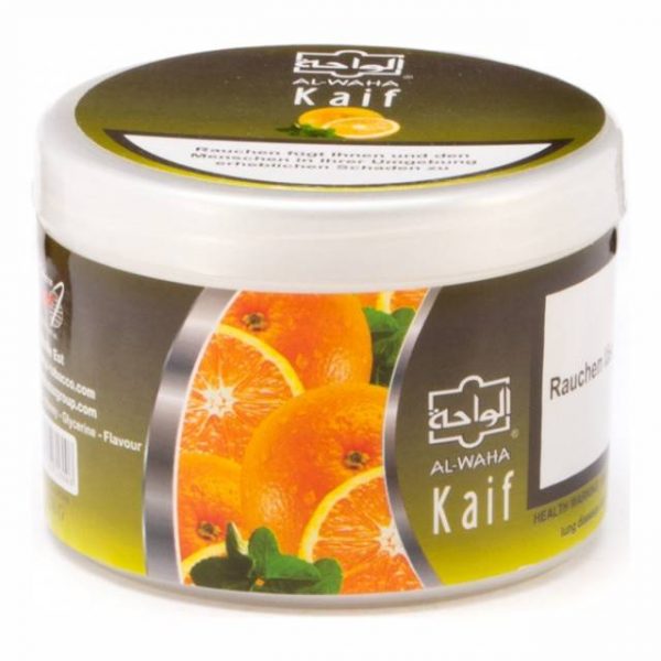 Табак для кальяна Al Waha - KAIF Orange Mint (Апельсин и Мята) 250гр фото