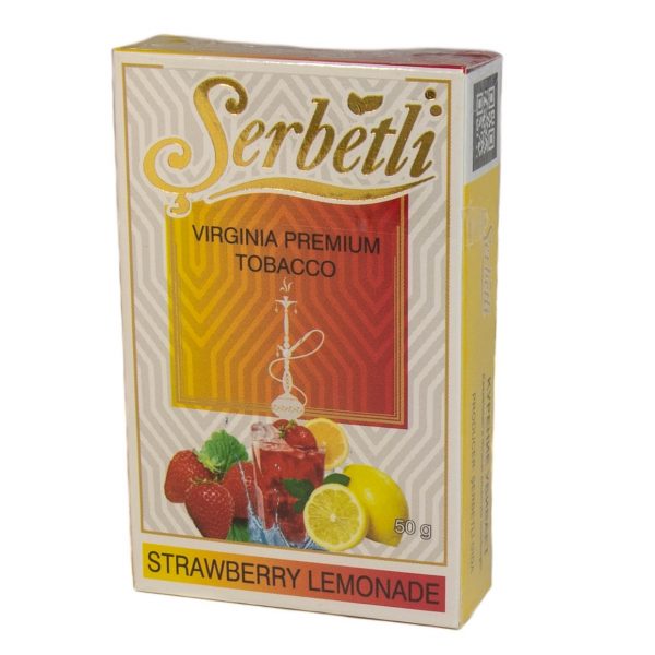 Табак для кальяна Serbetli - Strawberry Lemonade (Клубничный Лимонад) 50гр фото