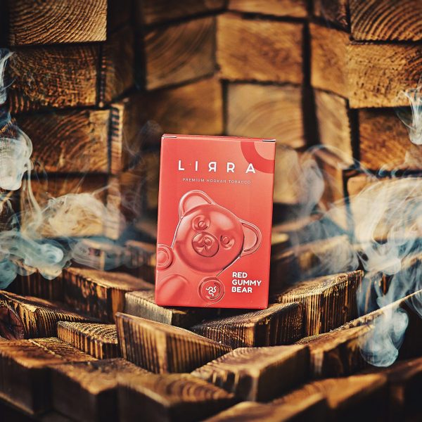 Табак для кальяна Lirra - Red Gummy Bear (Красные Мишки Гамми) 50гр фото