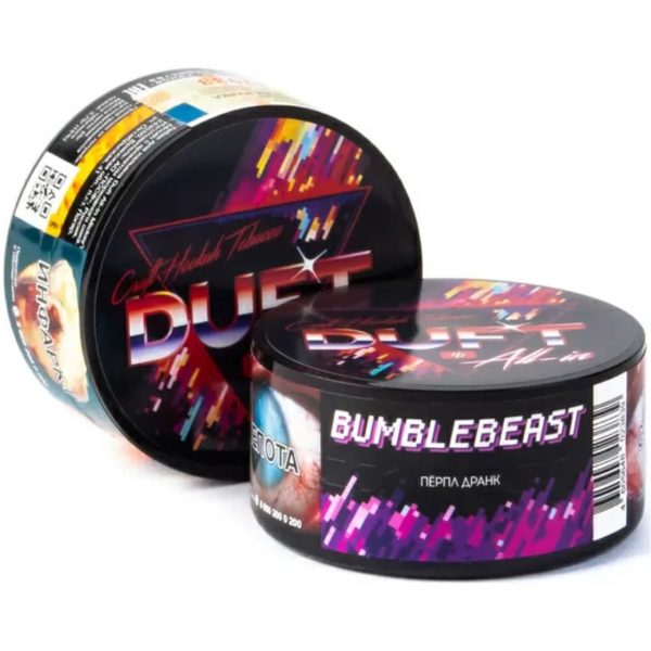 Табак для кальяна Duft All-In - Bumblebeast (Перпл Дранк) 25гр фото