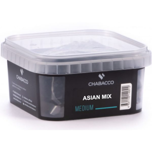 Бестабачная смесь для кальяна Chabacco Medium - Asian Mix (Азия Микс) 200гр фото