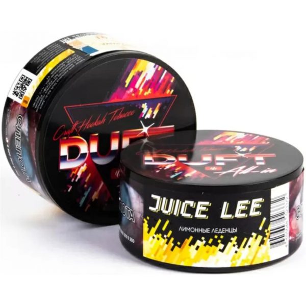 Табак для кальяна Duft All-in - Juice Lee  (Лимонные леденцы) 25гр фото