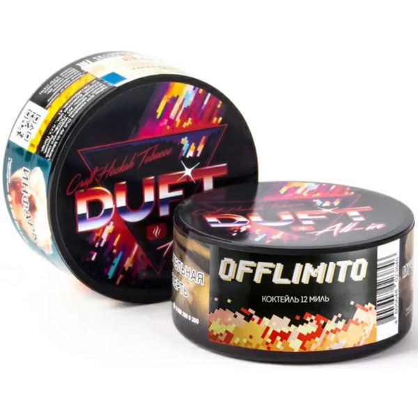 Табак для кальяна Duft All-In - Offlimito (Коктейль 12 Миль) 25гр фото