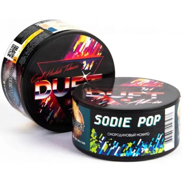 Табак для кальяна Duft All-in - Sodie Pop (Смородиновое мохито) 25гр фото