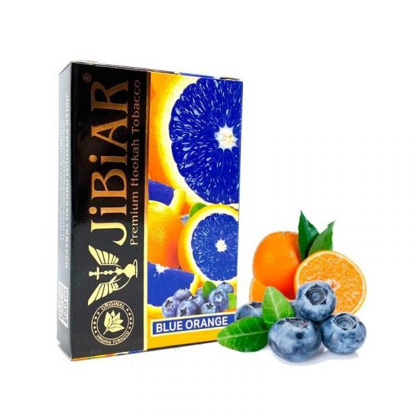 Табак для кальяна Jibiar - Blue Orange (Голубой Апельсин) 50гр фото