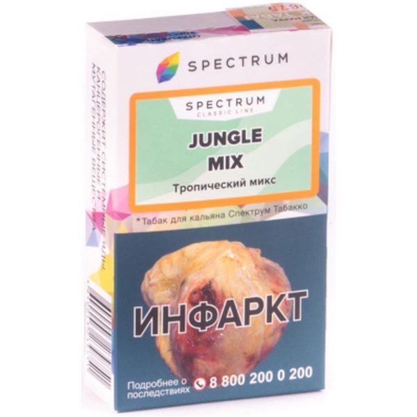 Табак для кальяна Spectrum Classic - Jungle Mix (Джангл Микс) 40гр фото