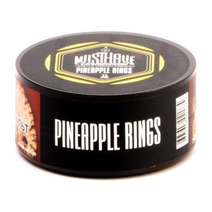 Табак для кальяна Must Have - Pineapple Rings (Ананасовые кольца) 25гр фото