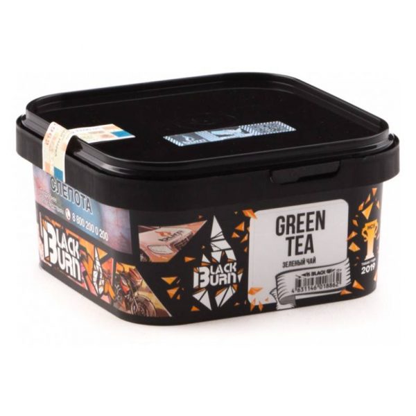 Табак для кальяна Black Burn - Green Tea (Зеленый Чай) 200гр фото
