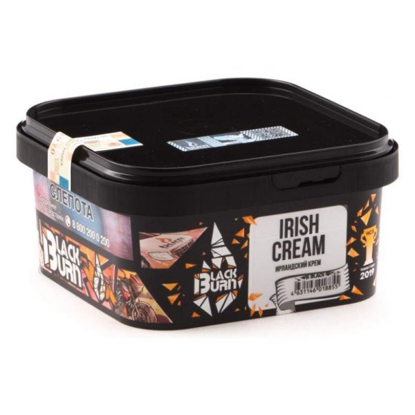 Табак для кальяна Black Burn - Irish cream (Ирландский Крем) 200гр фото