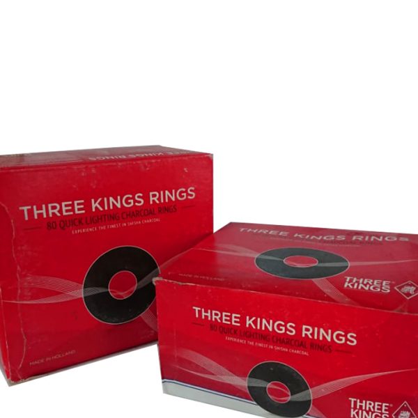 Уголь для кальяна саморазжигающийся (Three Kings) фото
