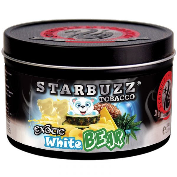 Табак для кальяна Starbuzz - White Bear (Белые Мишки) 250гр фото