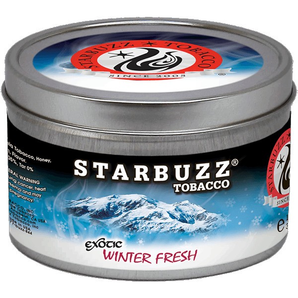 Табак для кальяна Starbuzz - Winter Fresh (Зимняя Свежесть) 250гр фото