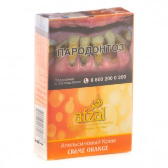 Табак для кальяна Afzal - Orange cream (Кремовый апельсин) 50гр фото