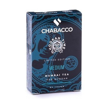 Бестабачная смесь для кальяна Chabacco Medium - Mumbai Tea (Чай Мумбаи) 50гр фото