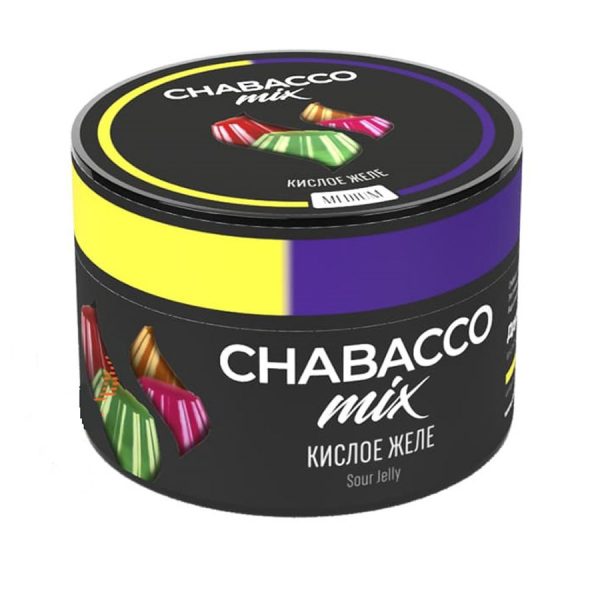 Бестабачная смесь для кальяна Chabacco Mix  — Sour Jelly 50гр фото