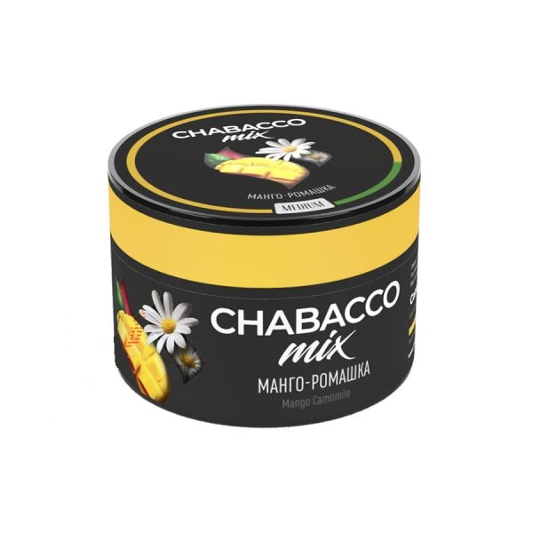 Бестабачная смесь для кальяна Chabacco Mix  — Mango Chamomile 50гр фото