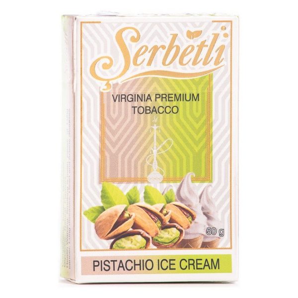 Табак для кальяна Serbetli -  Pistachio Ice Cream (Фисташковое Мороженое) 50гр фото