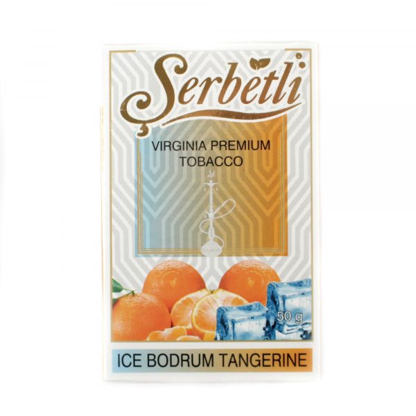 Табак для кальяна Serbetli - Ice Bodrum Tangerine (Ледяной Мандарин) 50гр фото