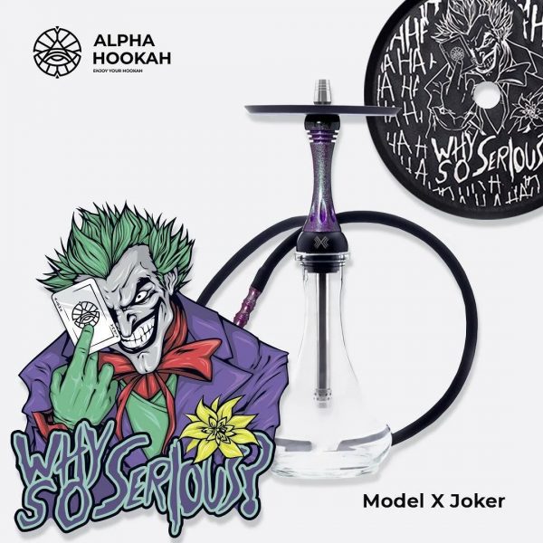 Кальян Alpha Hookah Model X Joker - 42 см фото