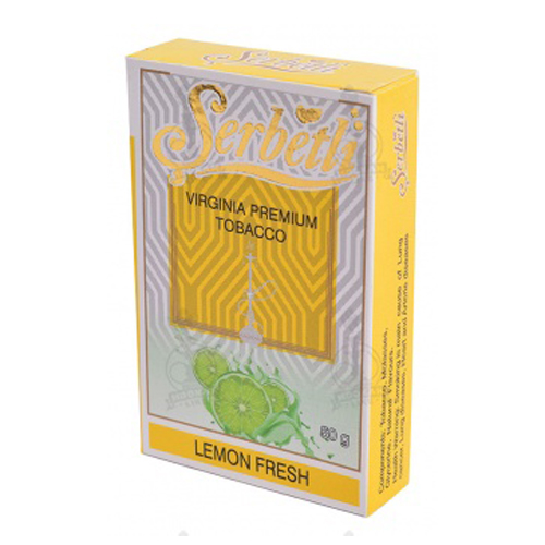 Табак для кальяна Serbetli - Lemon Fresh (Лимонный Фреш) 50гр фото