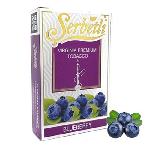 Табак для кальяна Serbetli - Blueberry (Черника) 50гр фото