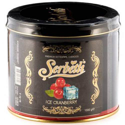 Табак для кальяна Serbetli - Ice cranberry (Ледяная клюква) 1 кг фото