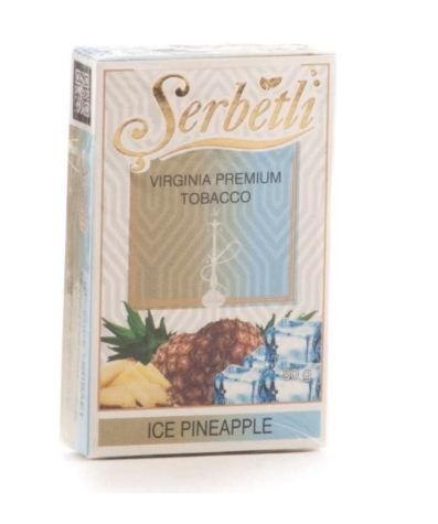 Табак для кальяна Serbetli — Ice Pineapple (Ананас со Льдом) 50гр фото