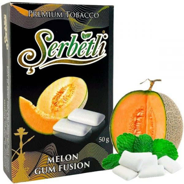 Табак для кальяна Serbetli — Melon Gum Fusion (Дыня Жвачка Фьюжин) 50гр фото